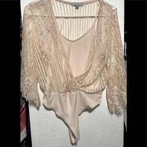 Womens Lace bodysuit top
